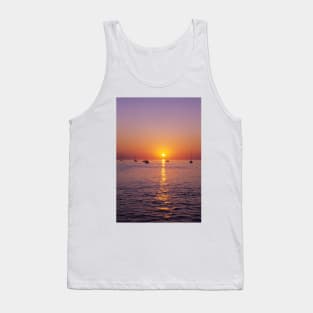 Sailboats in the Sunset, Bayfield Tank Top